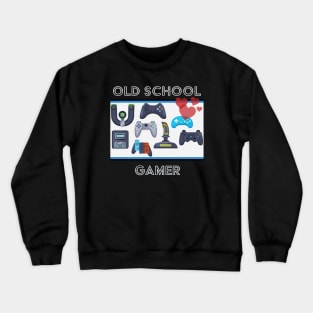 Old School Gamer! Crewneck Sweatshirt